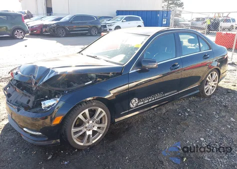 2011 Mercedes-Benz C 300 Sport from USA, damaged, VIN WDDGF5EBXBF649380